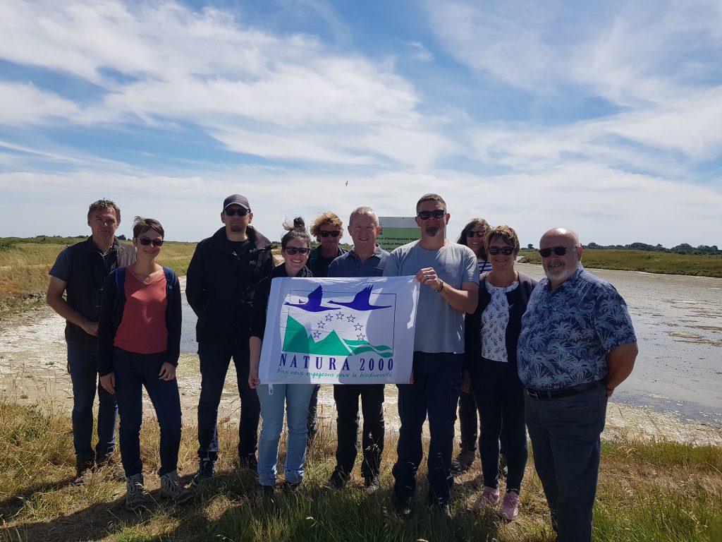 Visite de CINEA sur les sites pilotes de Guérande, du Mès, de Noirmoutier et de Millac